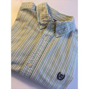 Vintage Ralph Lauren  Chaps Y2K Button Down Oxford Long Sleeved Boy's XL Size 20